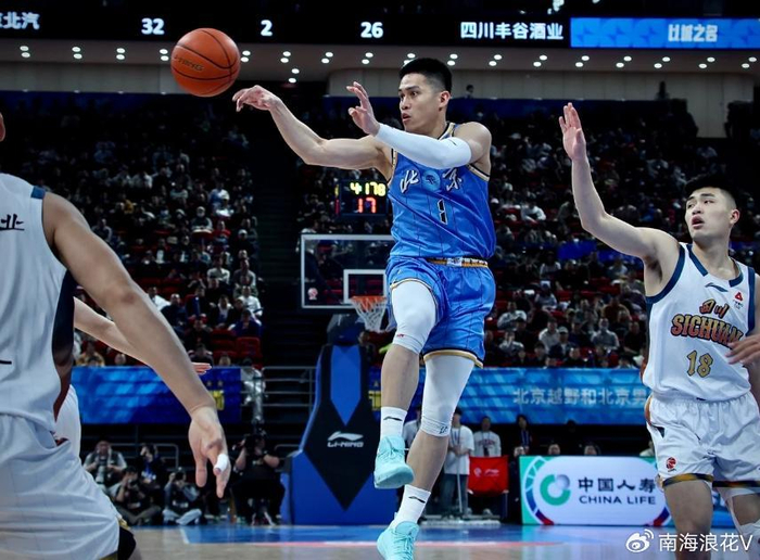 北京首钢客场迎战广州龙狮 冲刺前四关键战